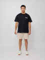 T-SHIRT BOBLU RUSTY Negro