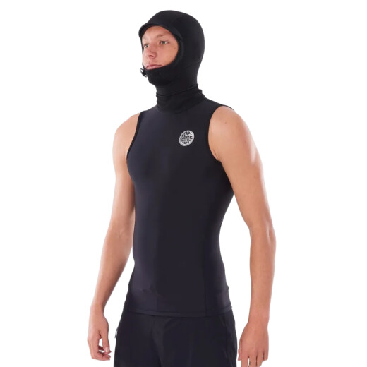 Capucha Rip Curl Flash Bomb 2 + 0.5 Vest - Negro Capucha Rip Curl Flash Bomb 2 + 0.5 Vest - Negro