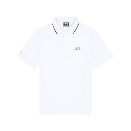 Remera EA7 Tennis Polo Classic White