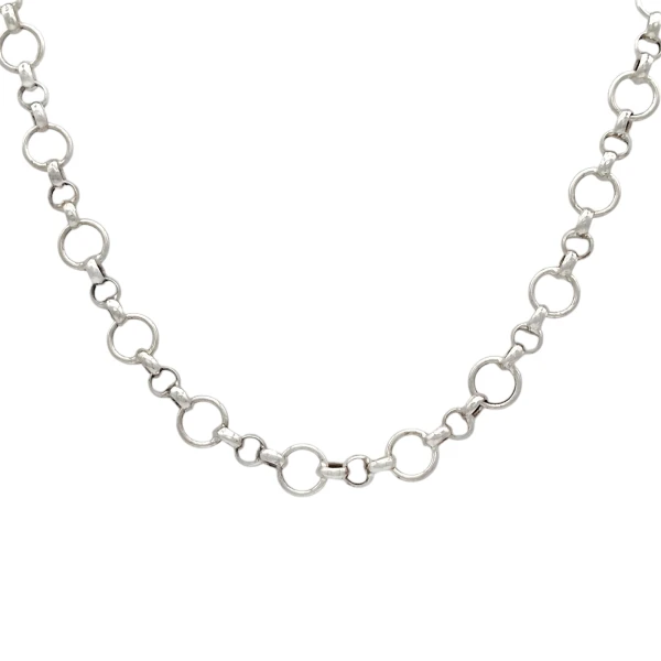 Cadena rolo triple-Plata 925-Sin Piedra-CD3234 sinpiedra