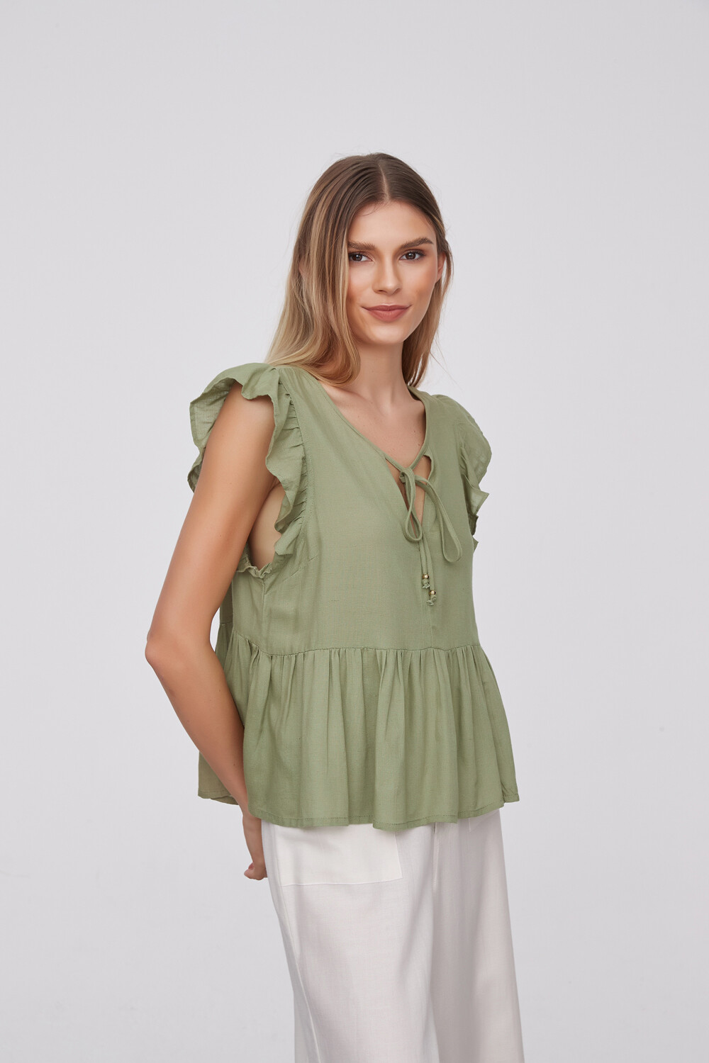 Blusa Likake Verde Oliva