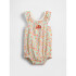 FRCH LOGO BUBBLE ONE PIECE PINK FLORAL