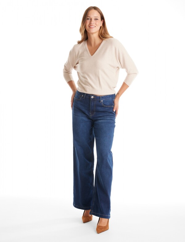 Jean Wide Leg JEAN OSCURO