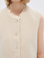 Chaleco Freshy Beige Claro