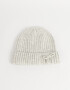 Gorro Cute Gorro Con Moño - Gris Claro