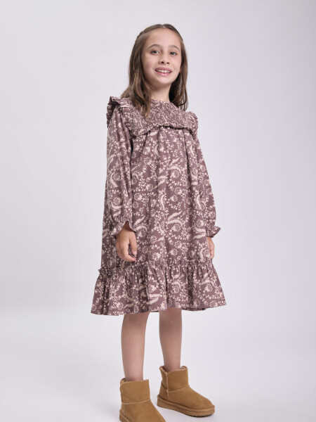 Vestido Tostado