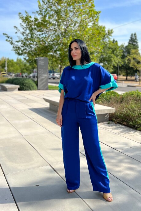 Pantalon Elisea Azul