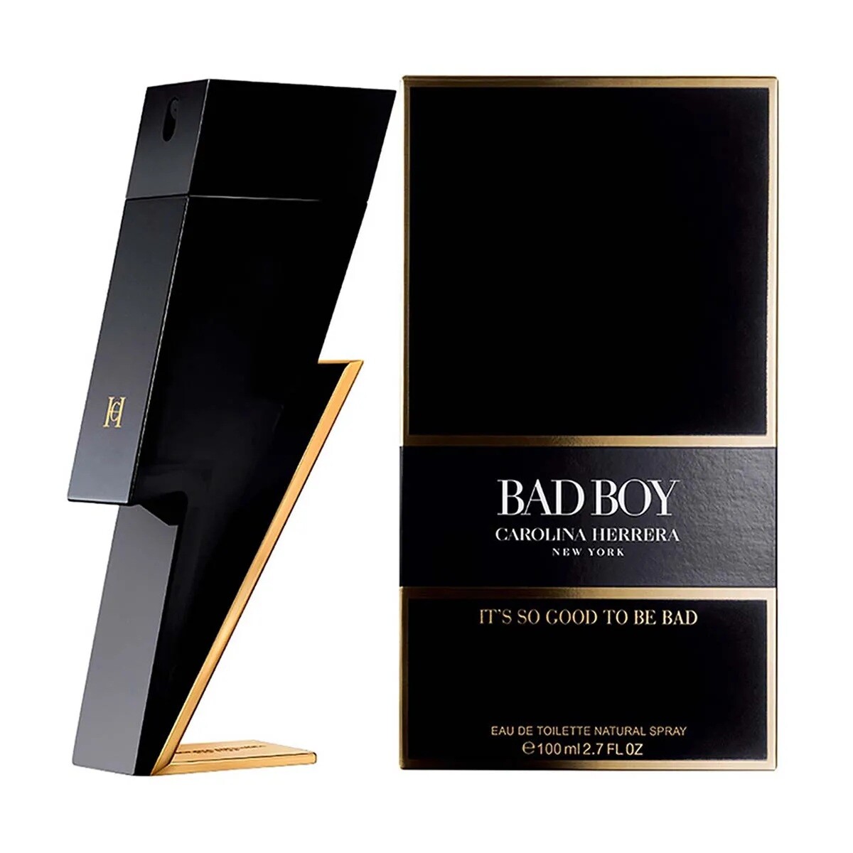 Perfume Carolina Herrera Bad Boy Edt 100 Ml. 