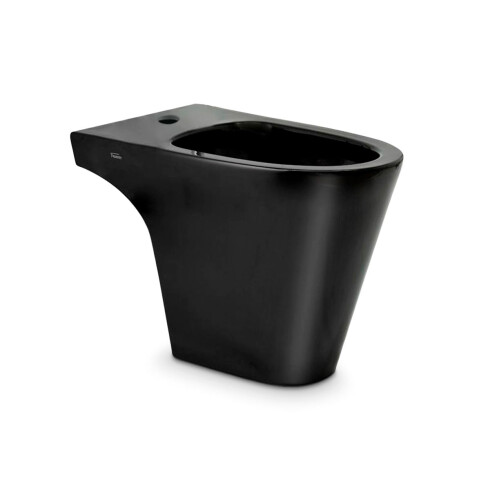 SANITARIO BIDET MARINA NEGRO BRILLO LOZA BAÑO 1 AGUJERO 000