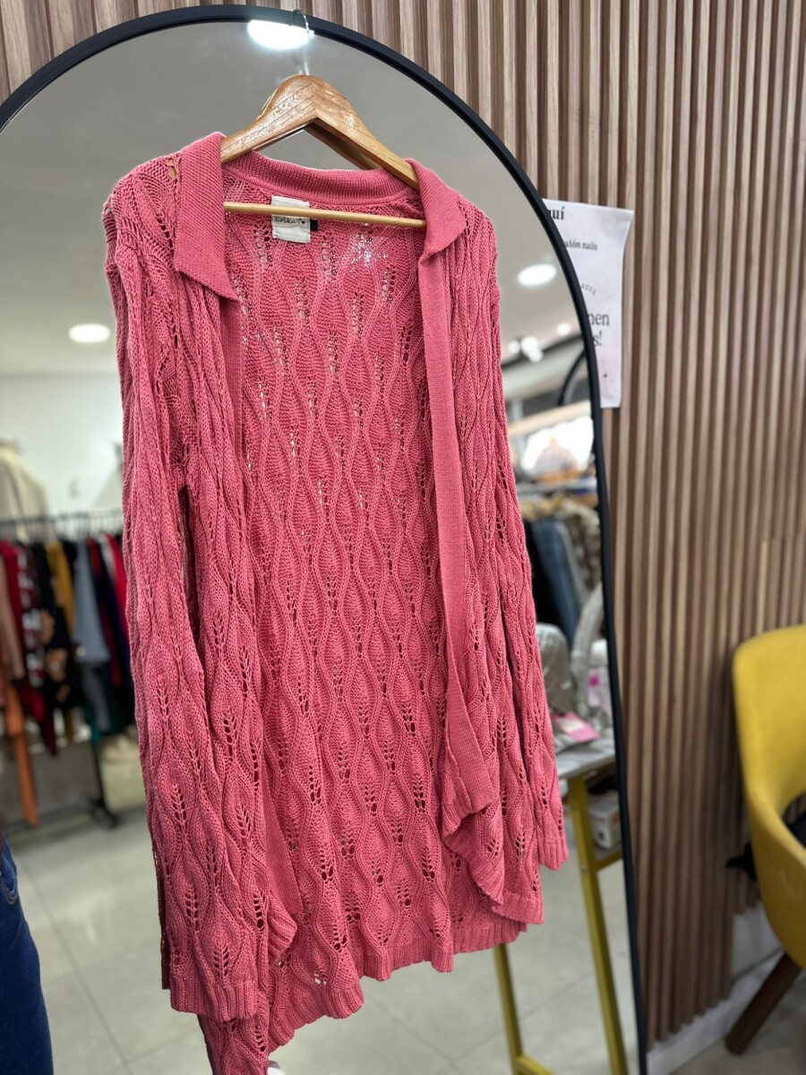 Saco Celeste - Rosa 