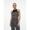 VMSABA RIB SL O-NECK TOP GA NOOS Black-Birch