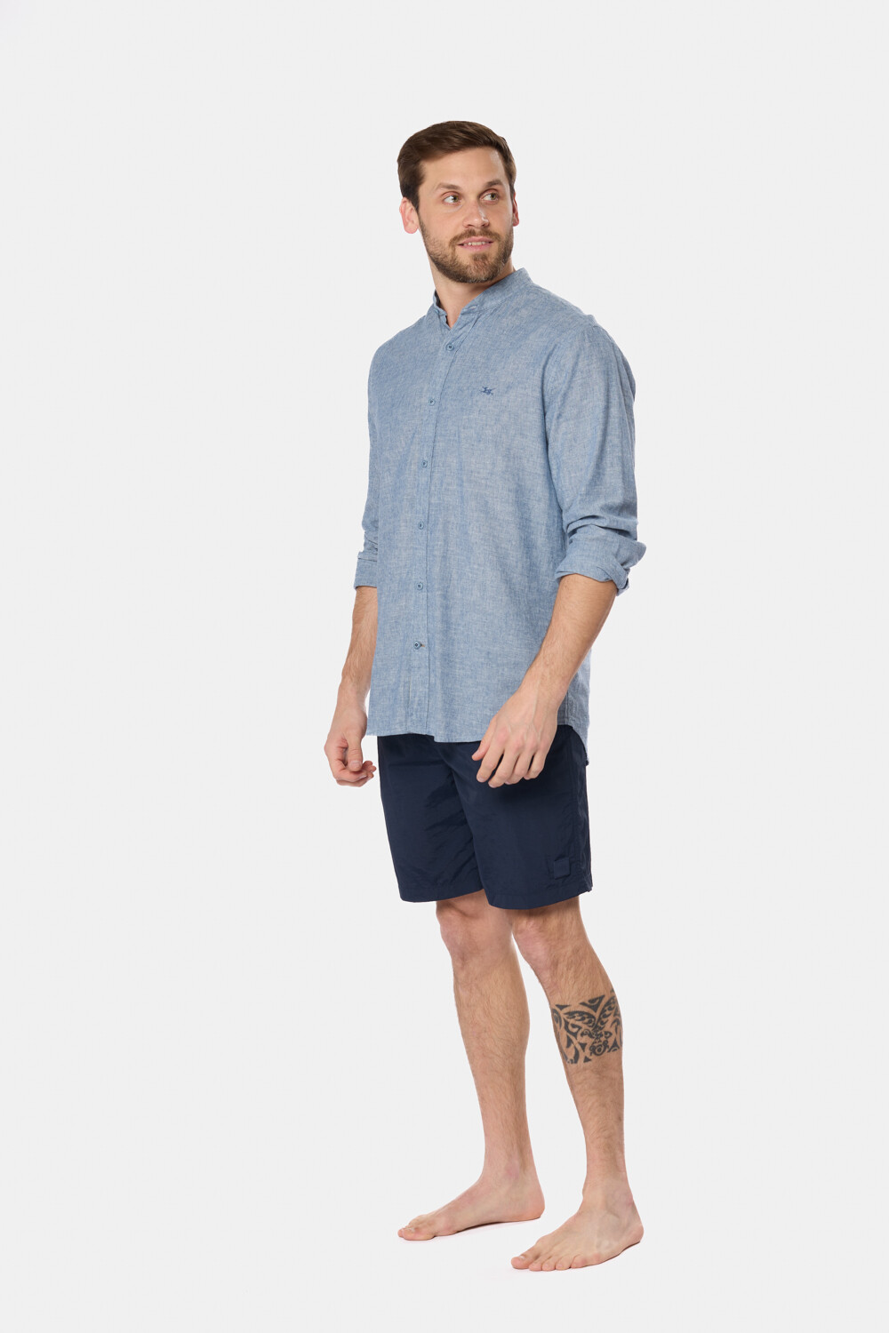 BERMUDA DE BAÑO Azul