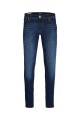 Jeans skinny fit, con lavado para simular desgaste natural Blue Denim