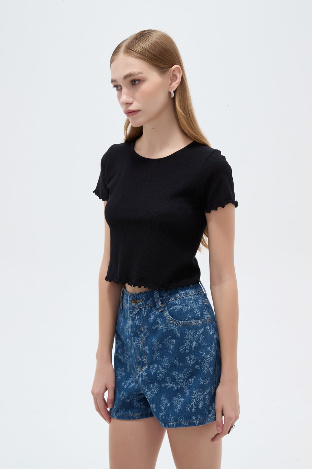 Remera Joutte Negro