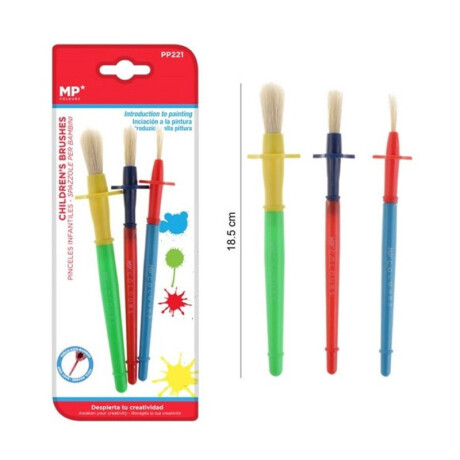 Pincel MP Escolar x 3 Pincel MP Escolar x 3