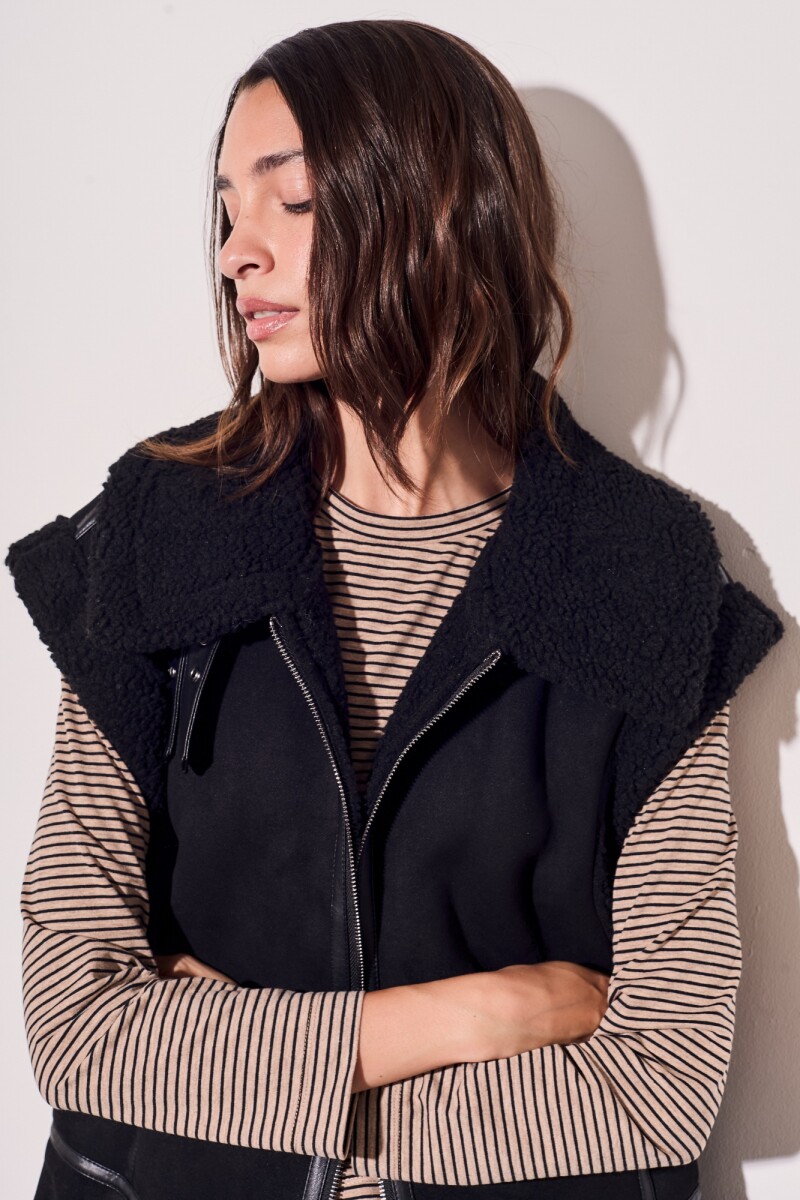 Chaleco Gamulan Negro