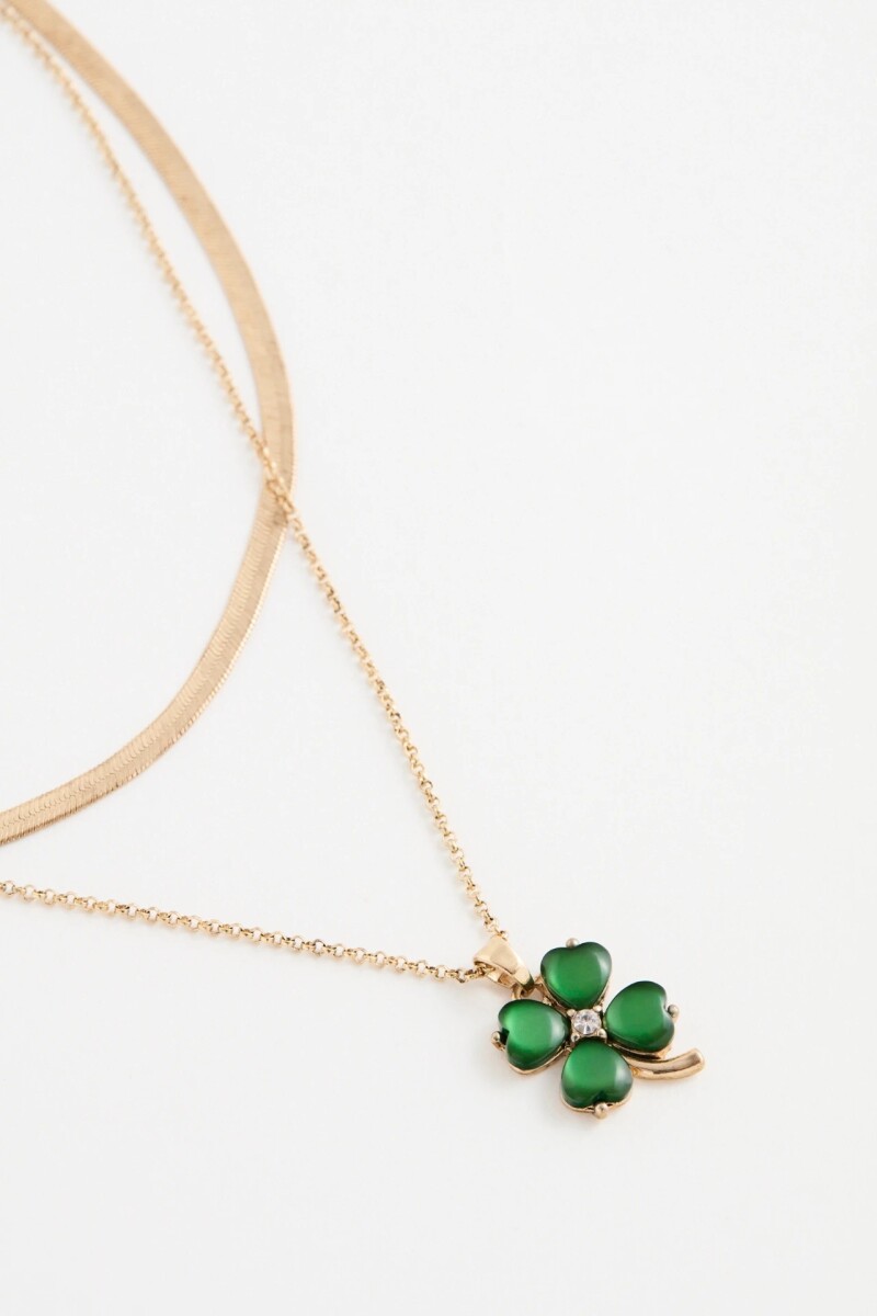 Collar Good Luck Verde