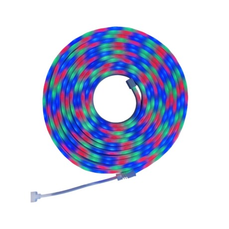 Kit Completo Cinta Tira Led Neon Flexible 5 Metros Rgb Kit Completo Cinta Tira Led Neon Flexible 5 Metros Rgb