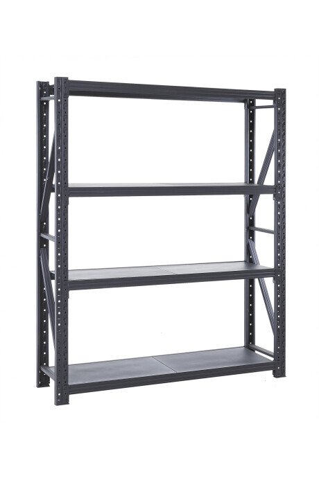 Estanteria Easy Negra 2.0 X 1.5 X 0.60 M (4 Estantes) Estanteria Easy Negra 2.0 X 1.5 X 0.60 M (4 Estantes)