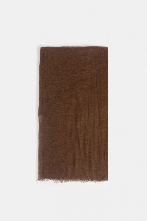 Pashmina rustic marrón