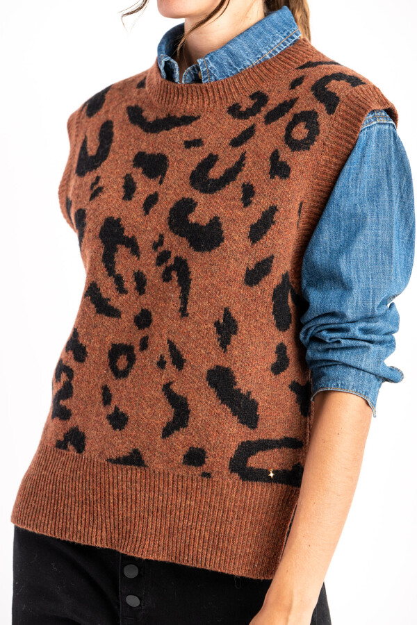 Chaleco Animal Print Animal Print