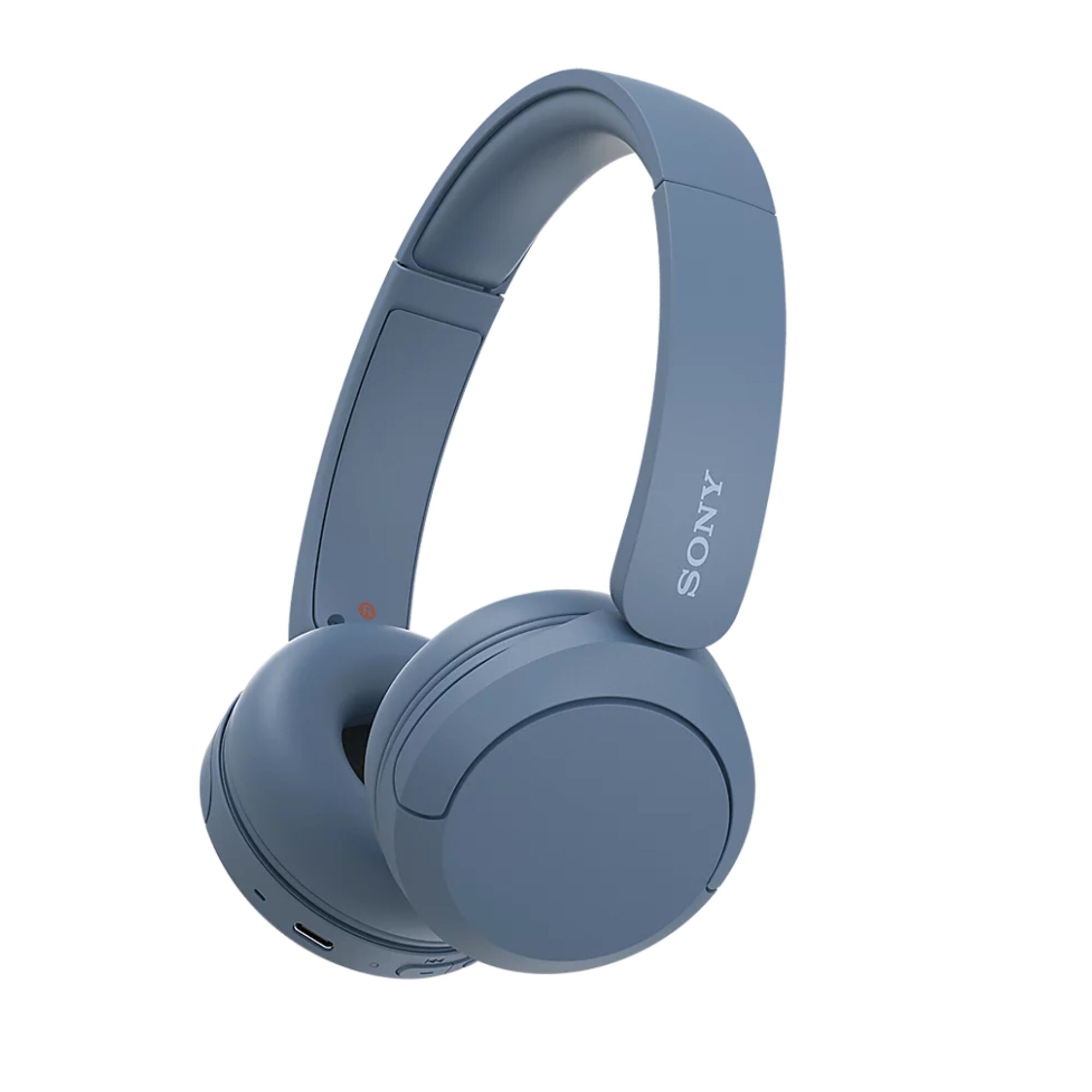 Накладные Bluetooth-наушники Sony WH-CH520 — синие
