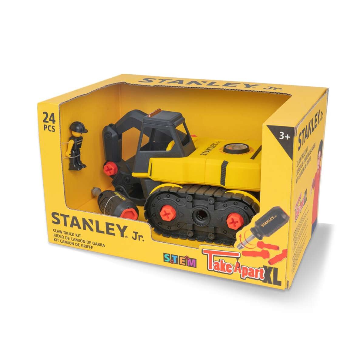 Excavadora Desarmable Infantil - Stanley Jr 