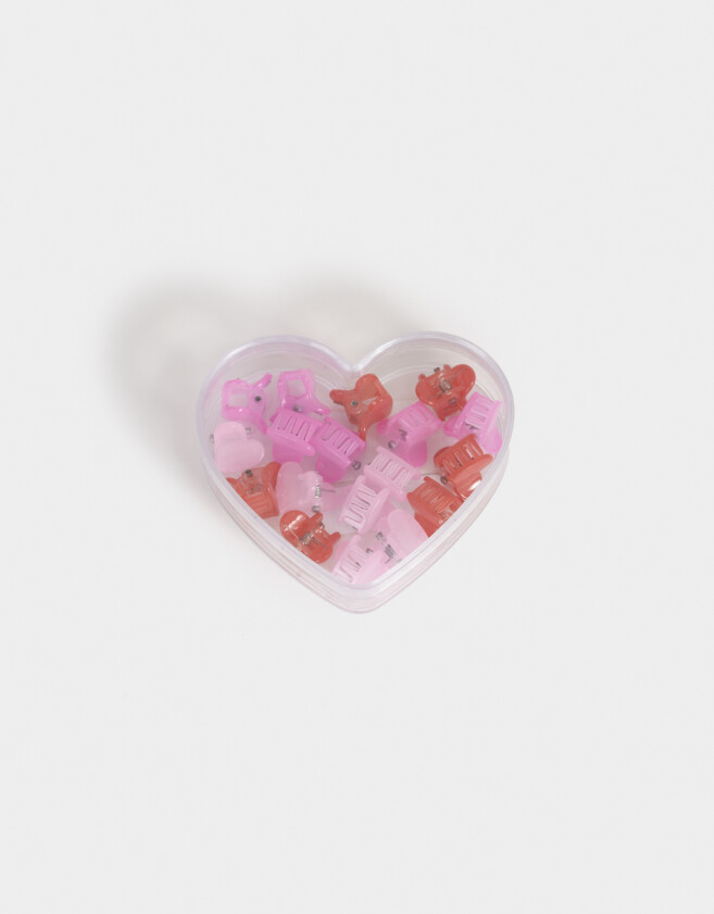 Broches Sets Corazón Set De Broches Con Caja - Combinacion Bicolor