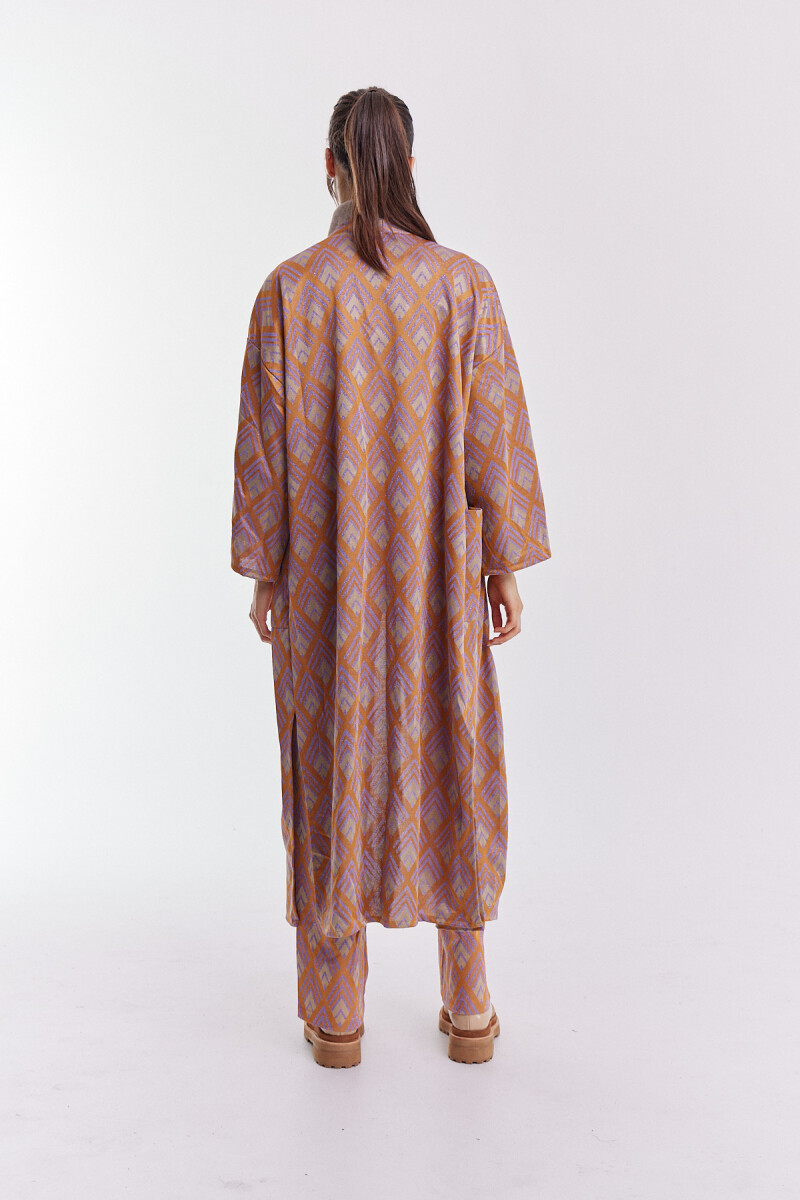 Kimono Frambuesa Dorado