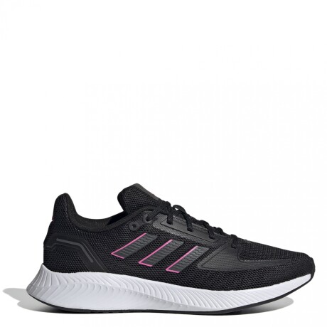 Championes de Mujer Adidas Run Falcon 2.0 Negro - Rosado