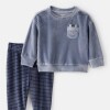 Set 2pz plush navy CARTERS Set 2pz plush navy CARTERS