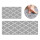 Set 2 Alfombras P/ Cocina O Baño Pvc Tatami Acolchado Gris