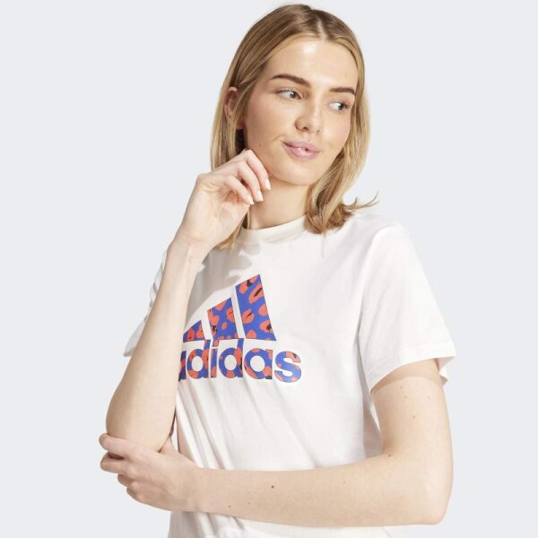 Remera Adidas Animal Graphic Blanco