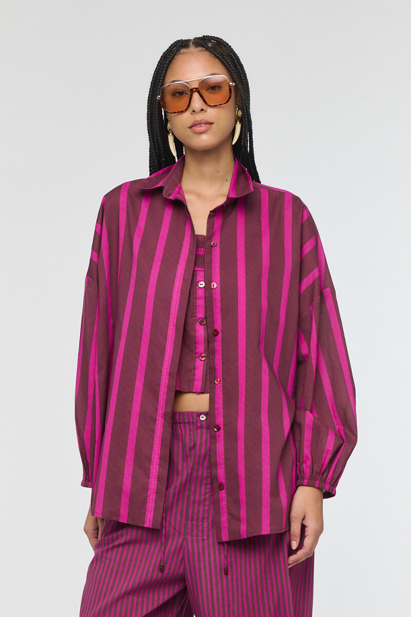 CAMISA RAYADA BOHO 