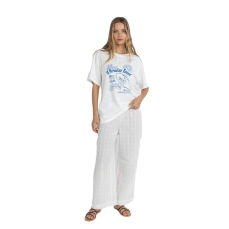 Remera Rhythm Paradise Found Oversized Blanco