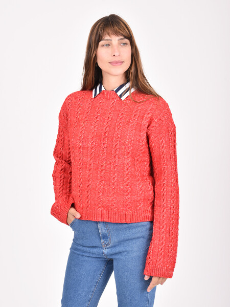 BUZO RENATA ROJO