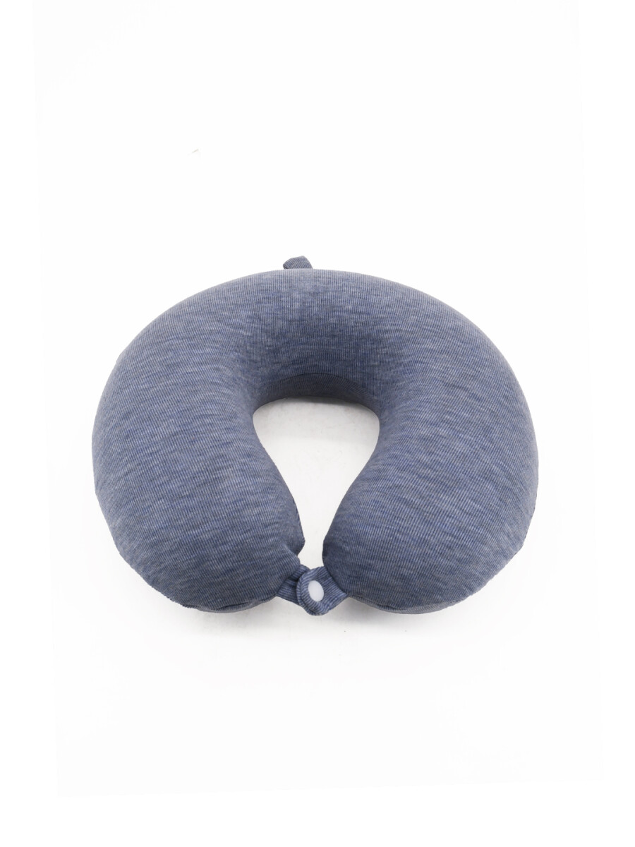 ALMOHADON MALAGA MEMORY COTTON - AZUL 