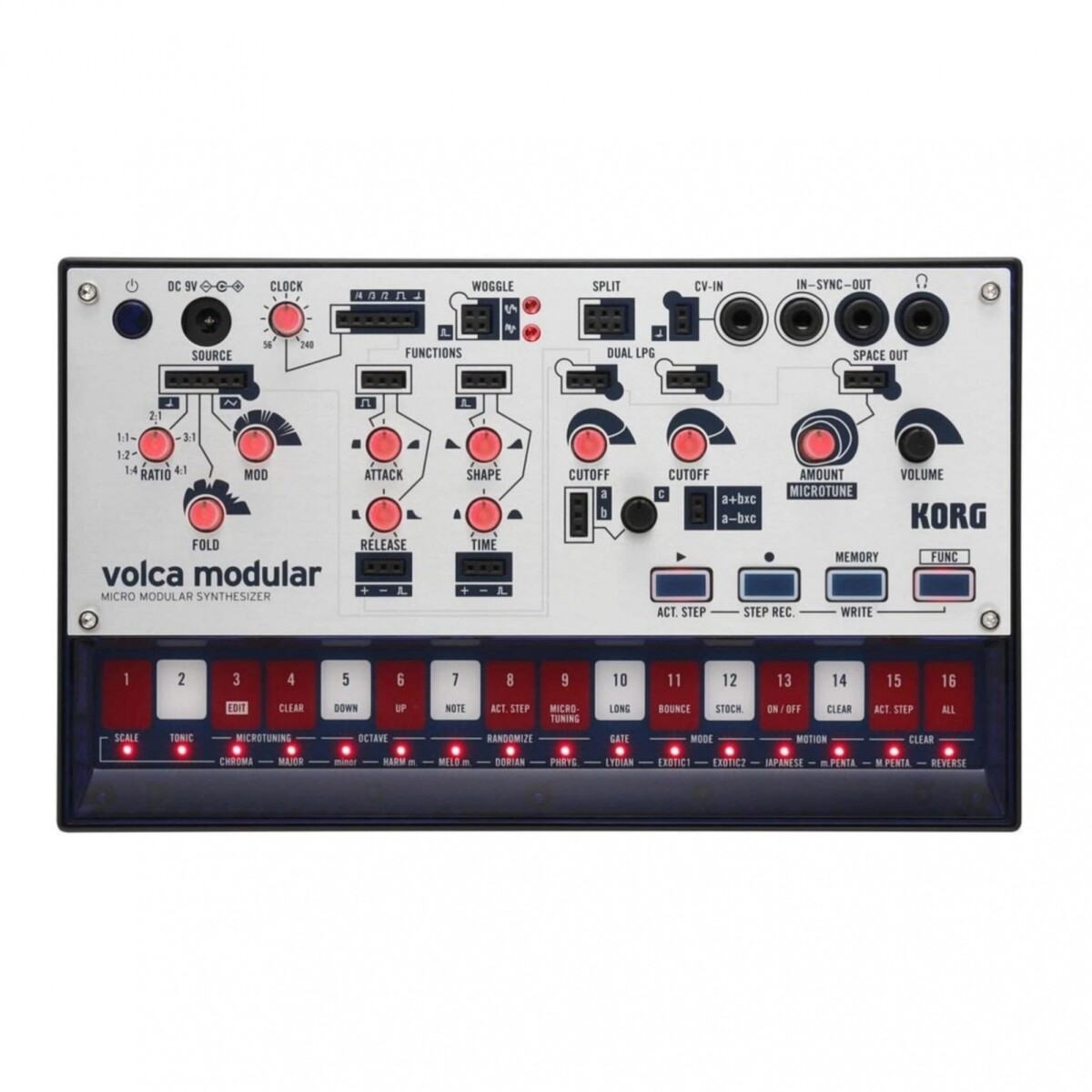 Korg Volca Modular Sintetizador Micro Modular 