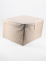CAJA ORGANIZADORA RAYAS BEIGE