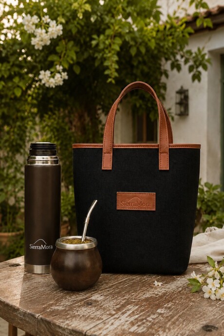 Matera Lona Camel / Negro
