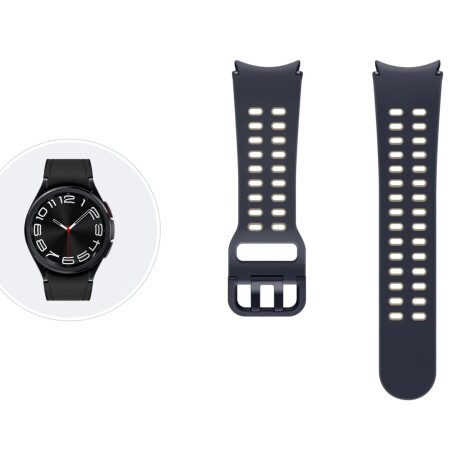 Correa Samsung Extreme Sport Band (M/L) para Galaxy Watch6 Graphite