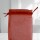 Bolsa organza 12x17 cm. ROJO