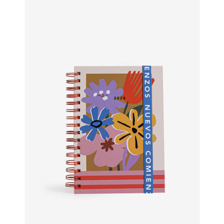 Agenda Ilustrada 2026 Combinacion Multicolor