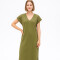 Vestido Boreas Verde Oliva Oscuro