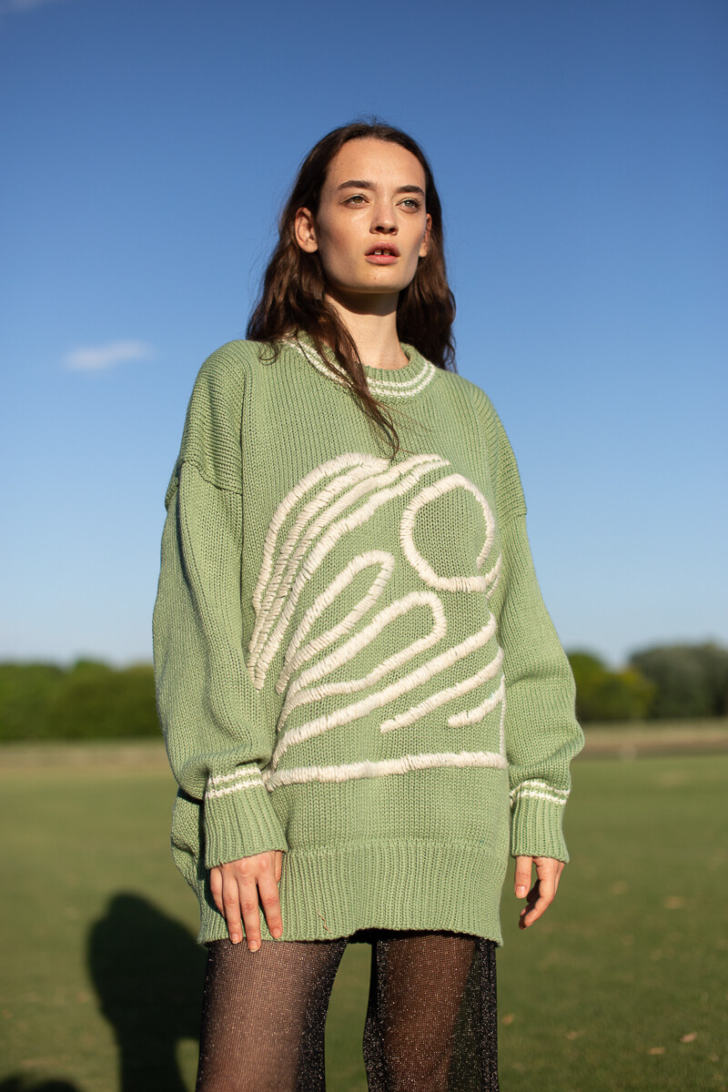Sweater Piscis - VERDE 