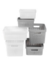 Cesta INFINITY 4,5L plástico gris Cesta INFINITY 4,5L plástico gris