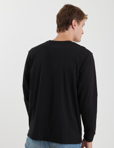 520682 T-SHIRT HARRINGTON LABEL Negro