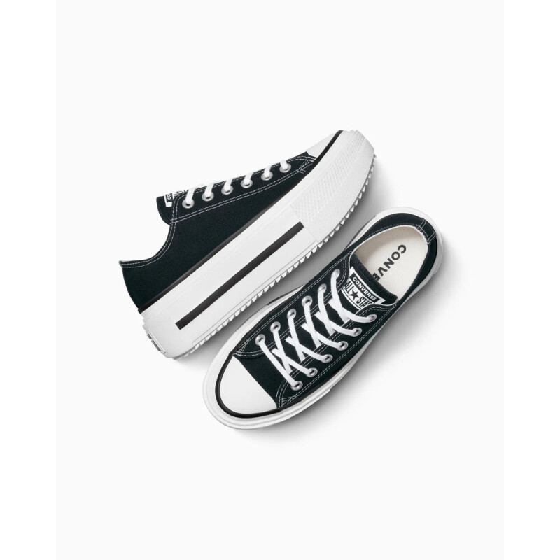 CTAS LIFT DOUBLE STACK OX BLACK/WHITE BLACK/WHITE/BLACK