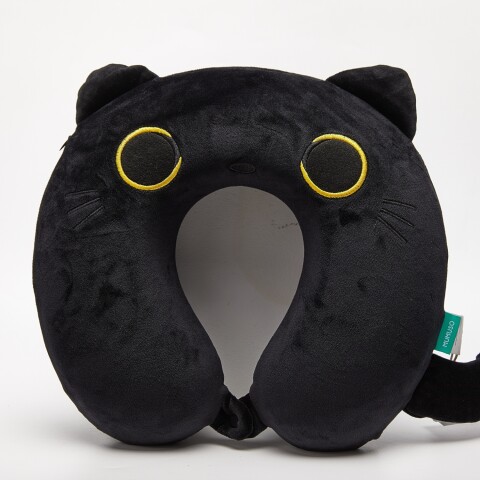ALMOHADA PARA EL CUELLO DE ESPUMA VISCOELÁSTICA EN FORMA DE U (GATO NEGRO) ALMOHADA PARA EL CUELLO DE ESPUMA VISCOELÁSTICA EN FORMA DE U (GATO NEGRO)