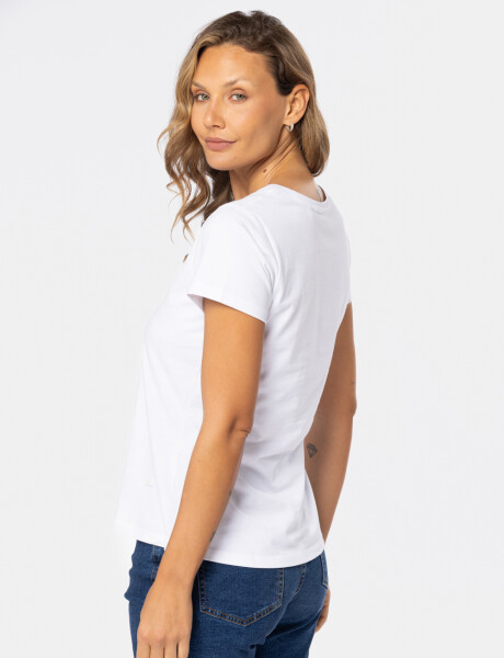 REMERA ESTAMPADA Blanco